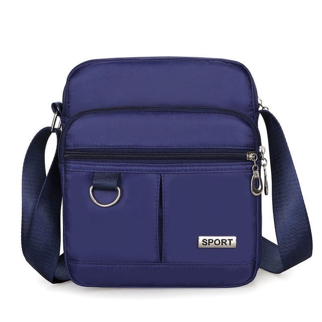 Bolso de mensajero de mujer de moda, bolso de hombro de nailon de color sólido de gran capacidad, bolso de mujer, mercado nocturno comercial