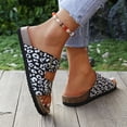 thumbnail image 5 of SACFOF Slide Sandals for Women with Soft Cork Footbed and Strap, Ladies Fashion Platform Slide Sandals Comfortable Slip On Style, 5 of 6
