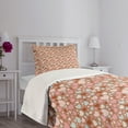 thumbnail image 5 of Ambesonne Love Quilted Bedspread Set 2 Pcs, Colorful Little Hearts, Twin Size, Pale Blue Pale Pink, 5 of 6