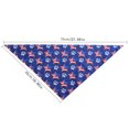 thumbnail image 2 of 4th of July Accessories, Pet Saliva Bandana Flag Bandana Kitty And Dog Independence Day Scarf, 2 of 5