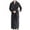 Gray, variant on ZVNAΖH Mens Robes Big and Tall Full Length Plush Fleece Long Robe for Men Bathrobe Shawl Collar Warm Winter House Robes