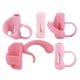 thumbnail image 3 of Portalápices para entrenamiento de escritura a mano, 5 piezas de agarres de silicona para lápices, soporte para corrección de postura de lápiz, diseño exquisito, 3 of 14