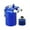 blue, variant on Oil Breathable Pot Kit with Baffle - 300ml Universal Aluminum Oil Separator Storage Tank (with Air Filter) for Car/SUV/Truck/Pickup