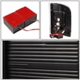 thumbnail image 5 of DNA Motoring For 07-14 Chevy Silverado 3D LED Red C-Bar Euro Black Clear Tail Light Pair Replacement, 5 of 6