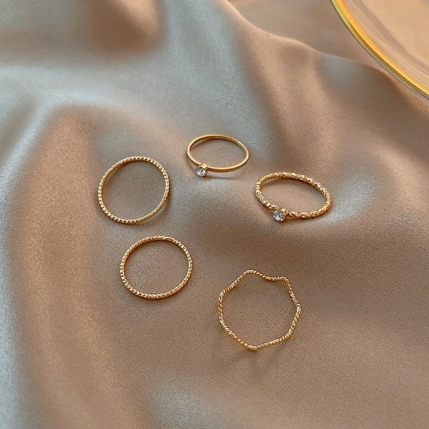 Anillo de traje femenino retro nicho personalidad anillo de perla anillo estilo frío alto sentido joyería de mano
