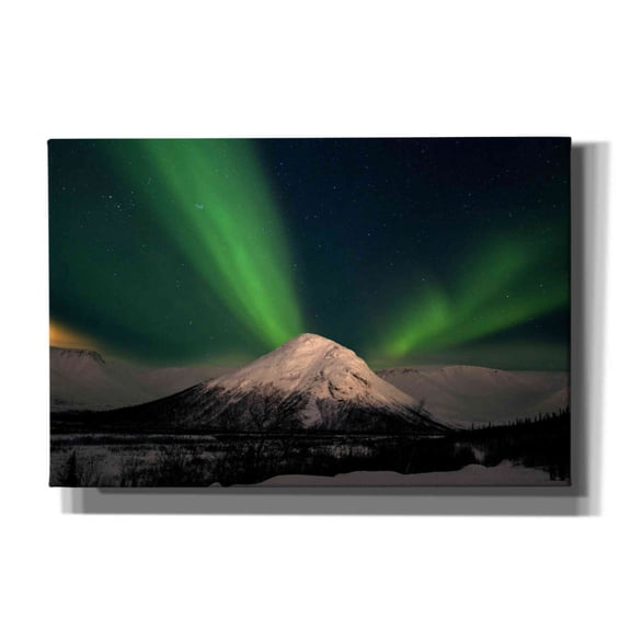 Epic Graffiti 'Northern Lights 7' by Epic Portfolio, Giclee Canvas Wall Art, 18"x12"