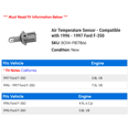 thumbnail image 2 of Air Temperature Sensor - Compatible with 1996 - 1997 Ford F-350, 2 of 2