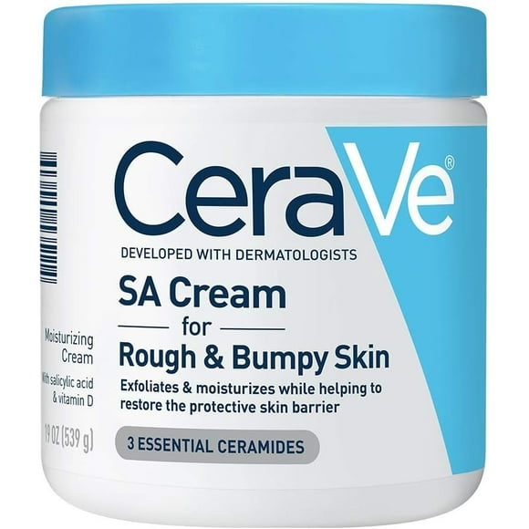 GFDYREE Cerave SA Cream | 19 oz | Renewing Salicylic Acid Body Cream for Rough & Bumpy Skin | Fragrance Free