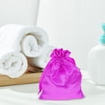 thumbnail image 3 of 12 bolsas de satén para pelucas, bolsas de viaje con cordón para guardar extensiones de cabello y pelucas, para el hogar, el salón y viajes, 3 of 7