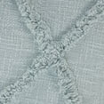 thumbnail image 3 of Laddha Home Designs Handwoven Diamond Tufted Textured Shag Throw Pillow - 18" - Blue - Set of 2, 3 of 9
