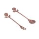 thumbnail image 3 of Spoon Fork Set, Elegant Style Dessert Spoon Comfortable Hand Feeling Attractive&nbsp;Decorative For Wedding For Home For Kitchen ANGGREK Otros, 3 of 8