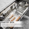 thumbnail image 3 of 2Pcs Household Storage Cases Multi-function Drawer Organizers Convenient Drawer Boxes, 3 of 8