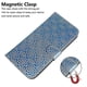 thumbnail image 4 of Para Motorola Moto G13 4g / G23 4g / G53 5g Funda de cuero Pu con patrón de flores deslumbrantes funda tipo billetera con tapa para teléfono, 4 of 5