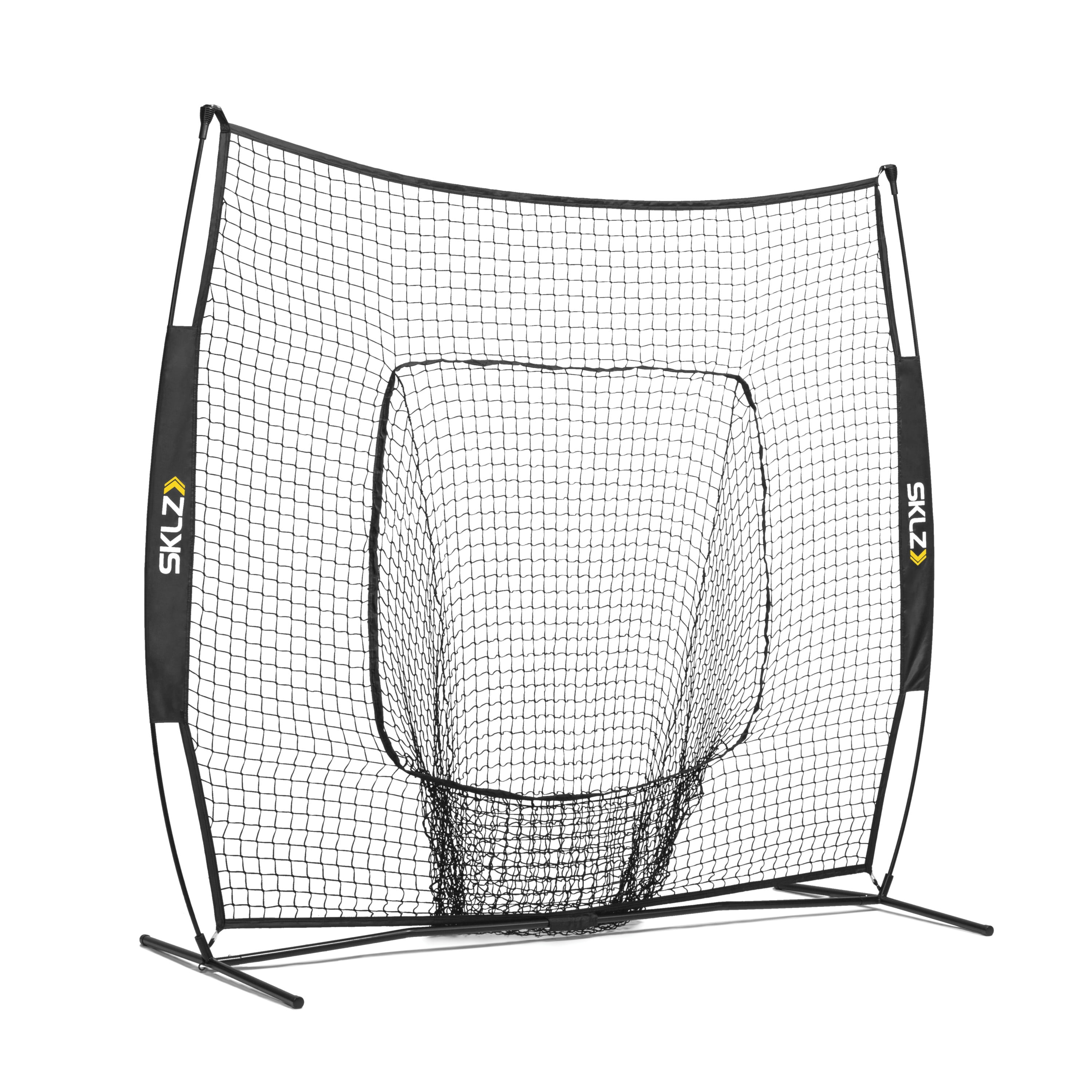 5'x5' Baseball & Softball Practice Net With Batting Tee – Easy Setup, Includes Carry Bag 2 thumbnail image