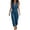 Blue, variant on Taqqpue Women's Sleeveless Cargo Jumpsuit Solid Color Zip Front Romper Casual Loose Workwear Overalls Pants for Women