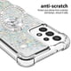 thumbnail image 3 of Funda para Samsung Galaxy A13 4G con Brillo Líquido Flotante, Purpurina, Parachoques y Anillo Giratorio Soporte, 3 of 5