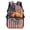 American Flag Basketball, variant on Uorisanigo Kids Backpack 5-15 Year Multifunctional Large Capacity Neon Dinosaur Print Backpack with Zipped Front Pocket for Sports Camping and Travel