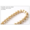 thumbnail image 4 of Long Wood Bead Garland With Multicolour Curtain Tieback Curtain Tieback Wall Decor Hanging Home Decorations, 4 of 6