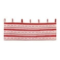 thumbnail image 2 of Short Printed Christmas Curtain Drape Screening Hanging Valance Home Decor Blocking Kitchen Bedroom Door Window Blinds Restaurant 130x40cm, 2 of 10