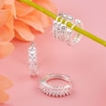 thumbnail image 3 of WILLBEST Aretes - Juego De 3 Pares De Aros Pequeños Y Ligeros De Oro Para Mujeres Y Niñas, 3 of 5