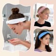 thumbnail image 7 of Unique Bargains Headbands for Women Elastic Non-Slip Headband Moisture-Wicking Athletic Hair Band Light Blue 6 Pcs, 7 of 7