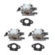 thumbnail image 1 of El Carburador Del Carburador De Moto De De 3pcs Cabe Para 51 55 Reempza 503281504 Baoblaze Carburador de motosierra, 1 of 8