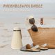 thumbnail image 3 of Women's Sun Visor Hats Wide Brim Straw Beach Hat Ponytail Hats for Women Foldable Floppy, 3 of 5