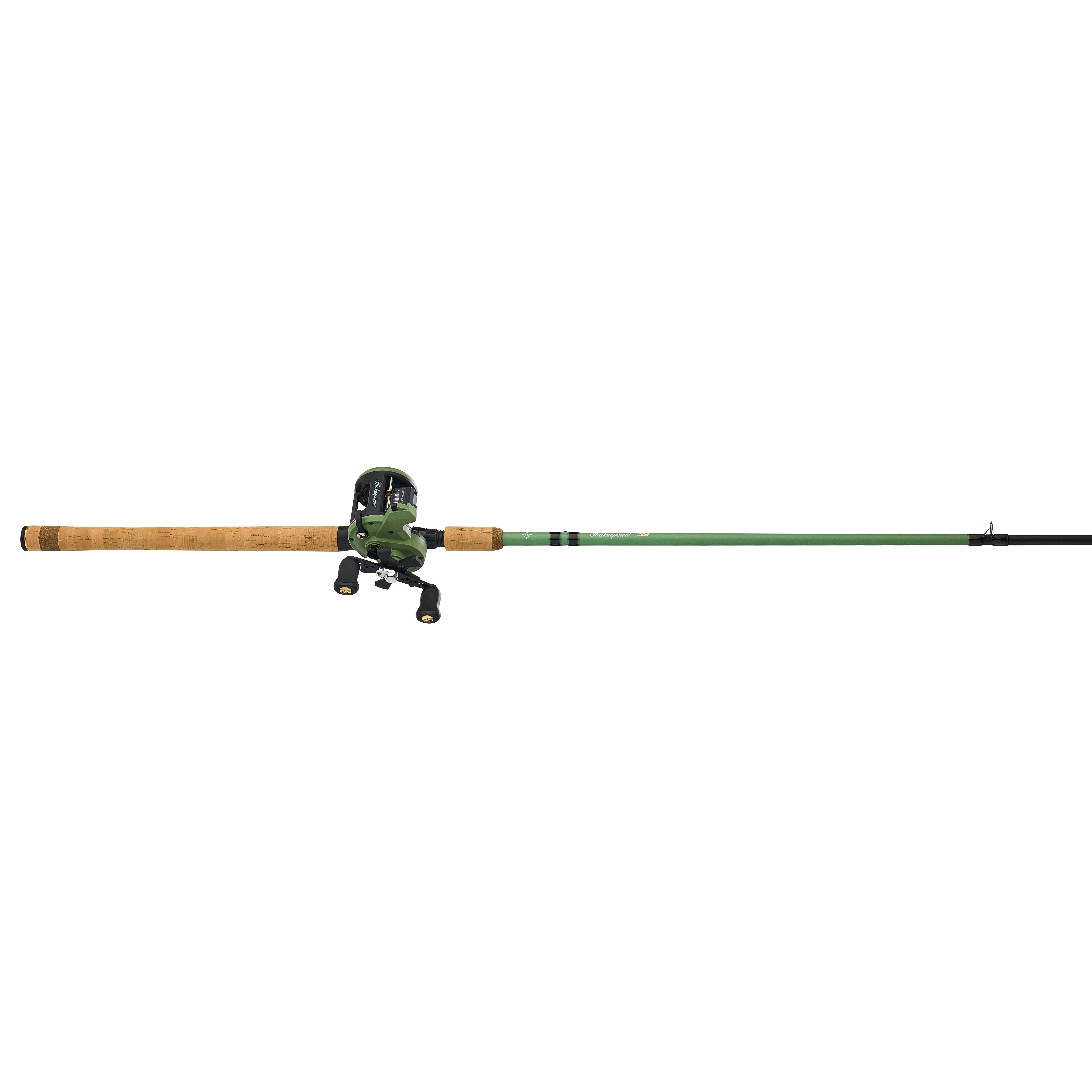 Shakespeare Wild Conventional Combo 7'10" 2-Piece Fishing Rod and Reel Combo