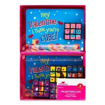 WAY TO CELEBRATE! Way To Celebrate Magic Cubes, Party Favors, 6 Count, Plastic, Multi Colors