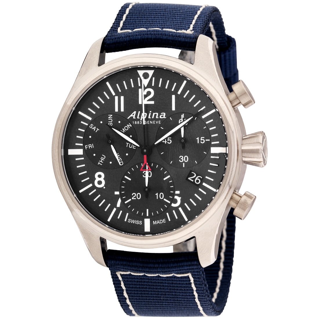 Alpina startimer pilot quartz Clearance