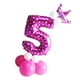 thumbnail image 4 of de Numéricos para de Cumpleaños de Niñas, Número 0-9 Seleccionable Número 5, 4 of 4