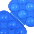thumbnail image 2 of ziyahi Plastic Egg Container Camping Portable Picnic Holder Kitchen Egg Storage Box 6 Grid Color Random, 2 of 8