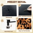 thumbnail image 4 of Kanworse 4 Drawer Fabric Dresser for Bedroom Animal print leopard heart seamless for Chests of Drawers for Closet Organizers Storage, 4 of 8