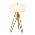 thumbnail image 3 of Hudson & Canal TL0642 Floyd Brass Table Lamp, 3 of 8