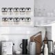 thumbnail image 4 of Wall Mounted Spice Rack Organizer Clear Acrylic Spice Shelf Storage Holder Hanging Seasoning Rack Organizer For Wall Kitchen, 4 of 5