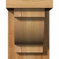 thumbnail image 2 of 6"W x 8"D x 8"H Alpine Rough Sawn Corbel w/Backplate, Western Red Cedar, 2 of 9