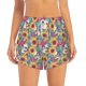 thumbnail image 2 of Balery colorful Skull sunflower Pantalones cortos deportivos para mujer con forro y dos bolsillos, elásticos, para entrenamiento, gimnasio, yoga-X-Large, 2 of 7