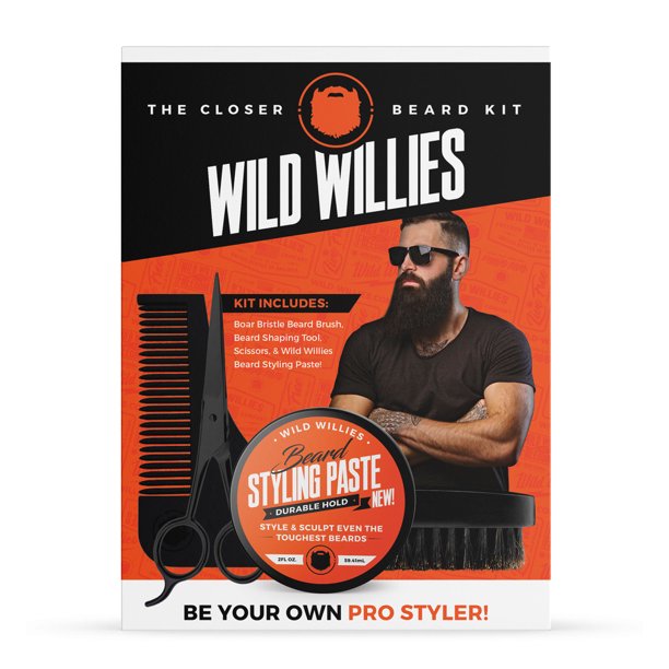 Wild Willies The Closer Beard Kit