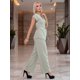 thumbnail image 4 of Conjunto Elegante 2 Piezas Pantalon Wide Legs Blusa Cruzada Outfit para Mujer, 4 of 5