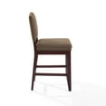 thumbnail image 4 of BRYSON COUNTER STOOL IN MAHOGANY WITH OATMEAL CUSHION, 4 of 11