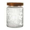 thumbnail image 3 of Vintage Glass Jars With Lids, Airtight Food Storage Containers, Kitchen Canisters For Sugar, Coffee, Tea, Spice, Flour, Candy Cookie, Pasta, Cereal, Cute Decorative Jars, 3 of 9