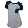 thumbnail image 2 of Lilo and Stitch Big Hugs Junior's Pocket T-Shirt-XLarge, 2 of 2