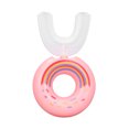 thumbnail image 2 of Cepillo De Dientes De Silicona, Cepillo De Dientes En Forma De U Para Niños, Sin Olor, Con Dibujos Animados Lindos Y Portátiles, Para Viajes En Casa, 2 of 7