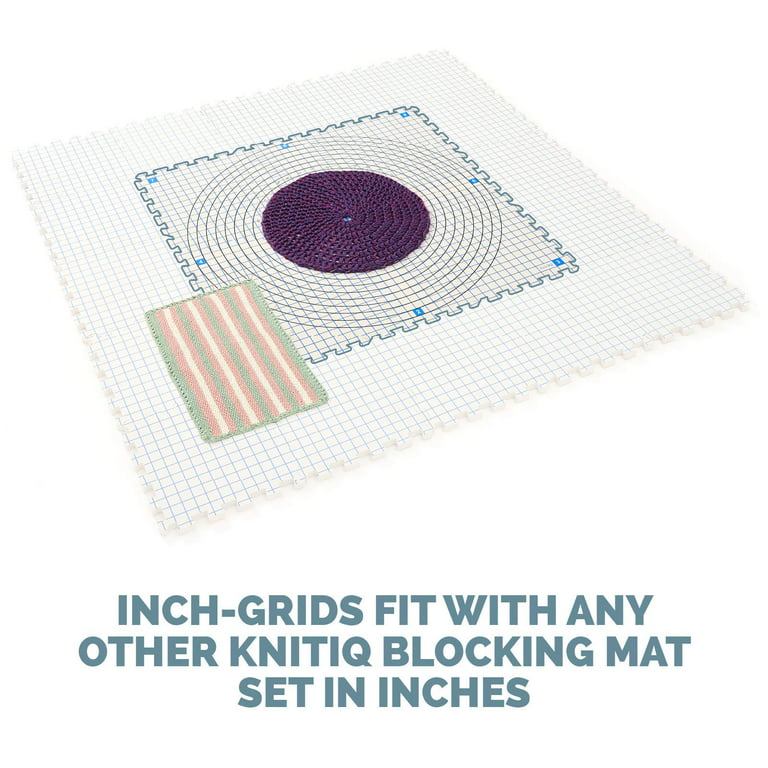 Yrangee Blocking Mats for Knitting,Extra Thick Blocking Boards with Grids  for Needlepoint or Crochet,9 Pack Knitting Mats with 150 T-Pins and Storage  Bag - Yahoo Shopping
