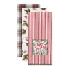 thumbnail image 2 of Multi-Color Assorted Happy Holidays Cotton Dishtowel (Set of 3) 18x28, 2 of 2