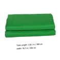thumbnail image 4 of HONMEET 1Set Green Backdrop Cloth for Holiday 300X200CM Simple Design, 4 of 8