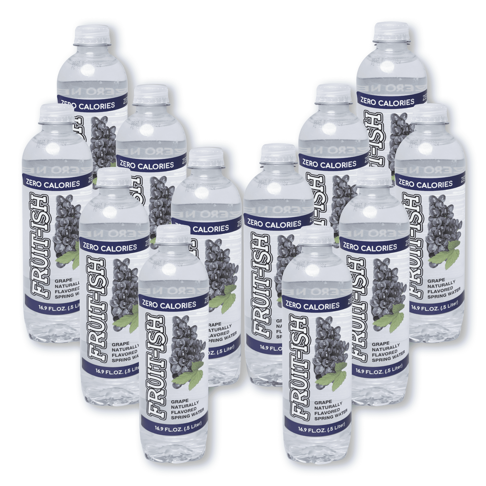 KRISPwtr Fruitish Grape Flavored Water 12 pack