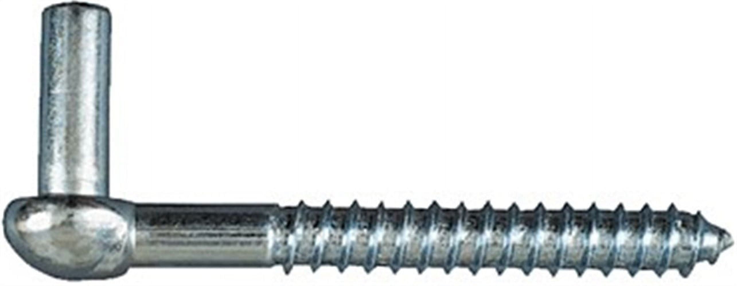 (2 pack) 291BC 3/4" x 6" Screw Hook - Zinc Plated