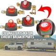 thumbnail image 3 of Battery Disconnect Isolator: 12 - 48V 275A Negative Cut - off Rotary Switch for Cars, RVs, Trucks, Marine Boats with ABS Plastic Housing, 3 of 8