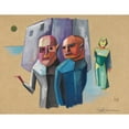 thumbnail image 3 of Karl Wiener 18x15 Black Modern Framed Museum Art Print Titled - Without Title (Figure Study) (Around 1932), 3 of 5